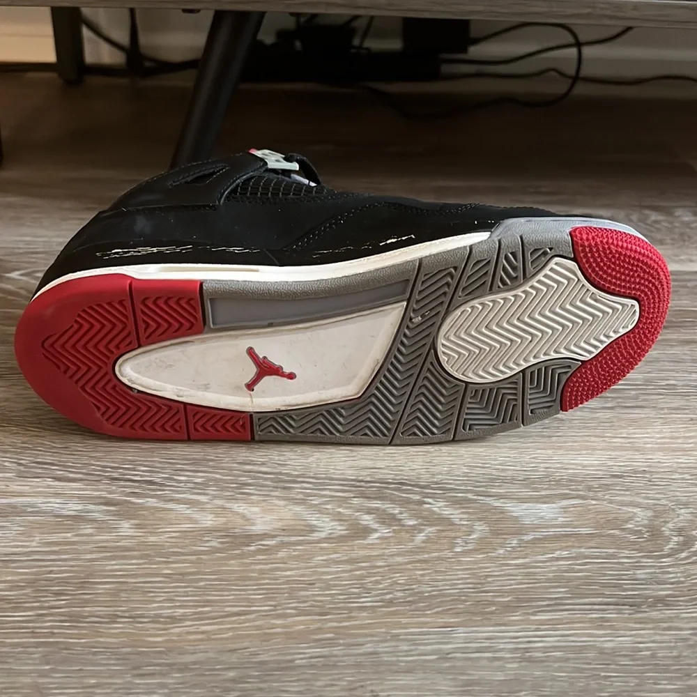 Jordan 4 Retro - Black Cement (2012) (GS) - Size 6.5Y - Picture 9 of 9